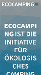 Mobile Screenshot of ecocamping.de